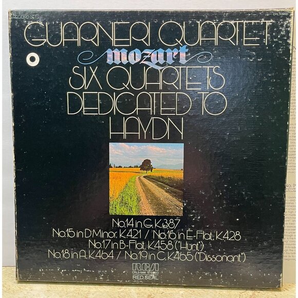 Guarneri Mozart Six Quartets Dedicated To Haydn 3LP Box Set RCA Red Seal CRL1988 - Picture 4 of 9